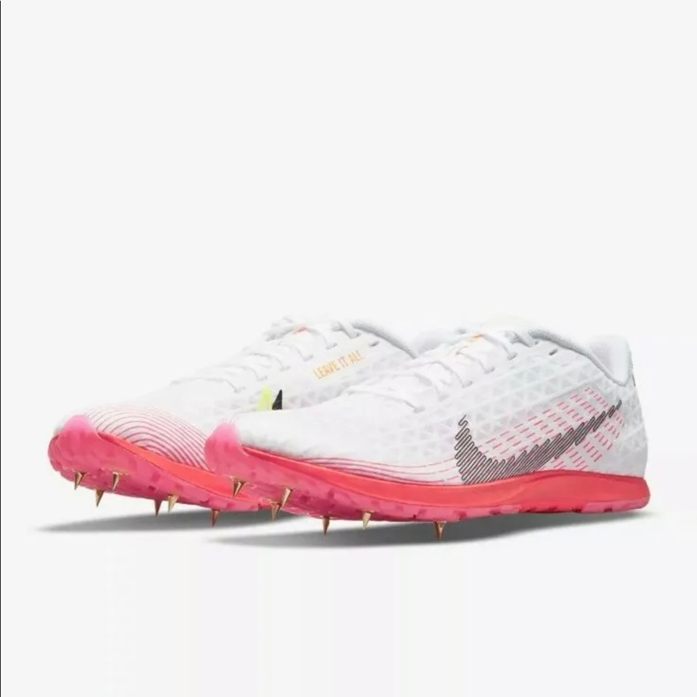 Nike Zoom Rival XC 5 Track Field Spikes Shoes White CZ1795-102
